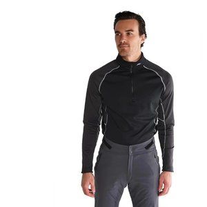 KJUS MEN'S DIAMOND FLEECE HALFZIP - SIZE 48/Small